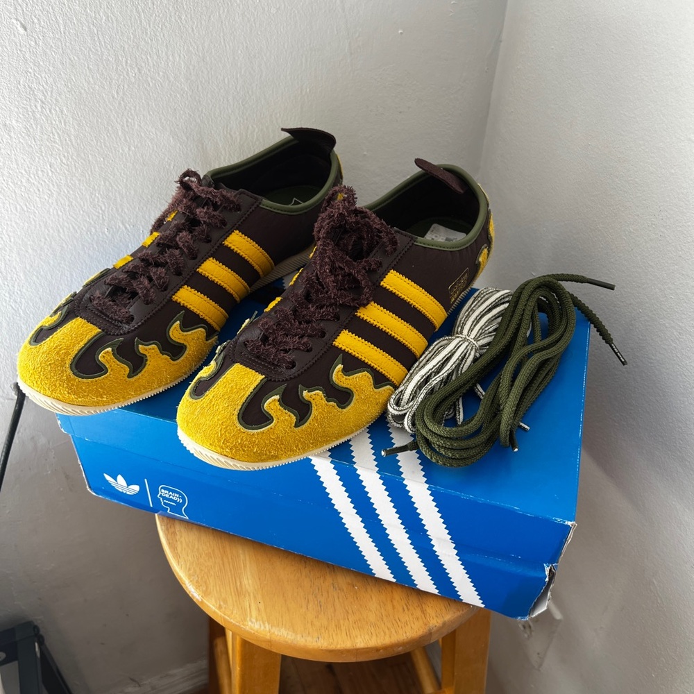 Adidas Originals x Brain Dead Japan Lo (Shadow Brown/Hazy) Men's Shoes US 12